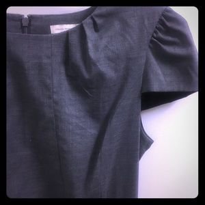 Club Monaco charcoal grey business dress 6